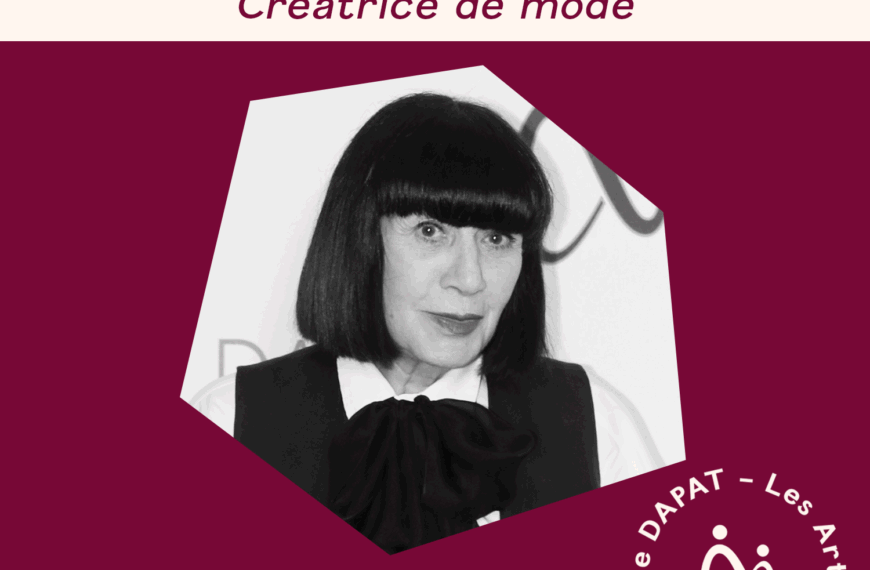 Chantal Thomass – Créatrice de mode, remettante à la Remise des Prix DAPAT 2021