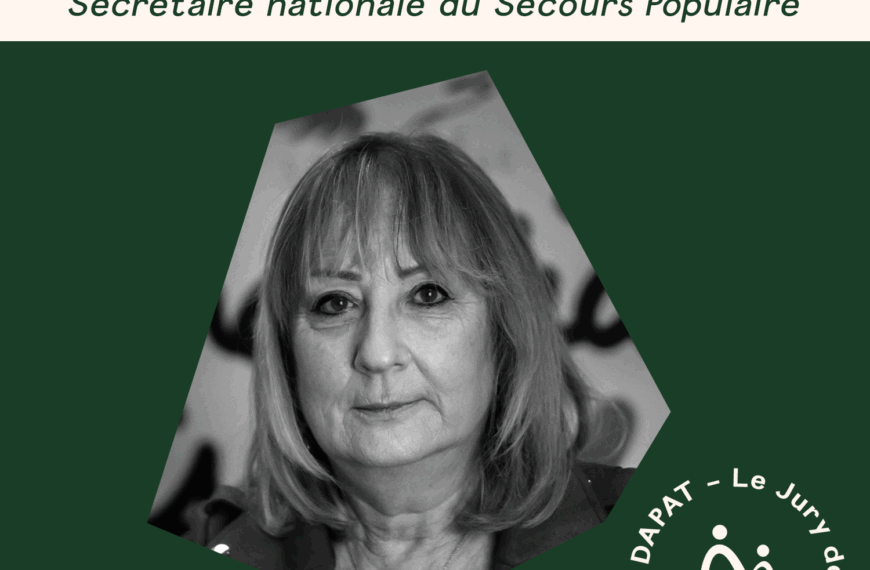 Interview de Corinne Makowski – Jury des Prix DAPAT 2021 et 2022, et Directrice Générale adjointe au Secours Populaire.