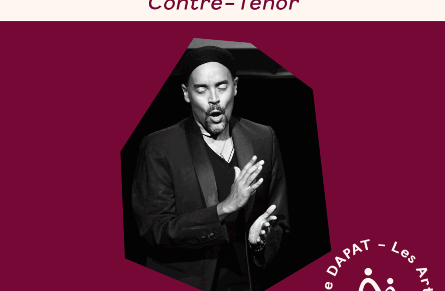 Fabrice Di Falco – Contre-ténor soutenant les Prix DAPAT.
