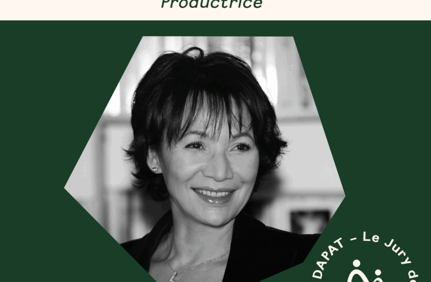 Interview de Louise Morin – Jury des Prix DAPAT 2021 et 2022, Productrice de la cérémonie des Prix DAPAT.