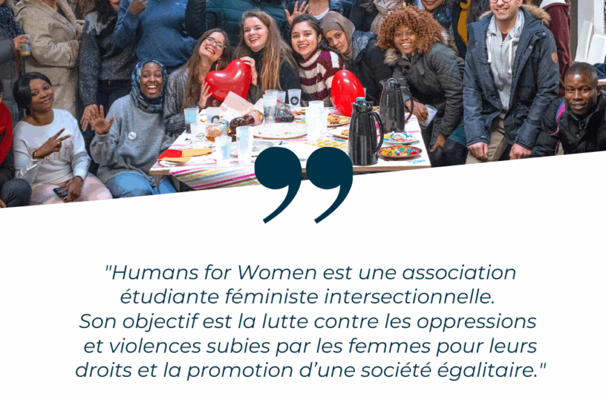 Humans for Women, une association étudiante féministe intersectionnelle.